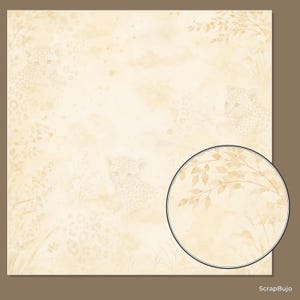 Baby Leopard Safari Watercolor Papers, Die Cut Sheets (Digital Download) preview 6