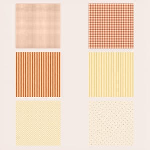 Soft Boho Vintage Digital Paper Pack Patterns, Textured Solids (Digital Download) preview 2