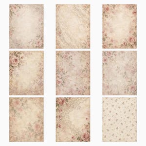 Pizzo e rosa romantici immagine 2