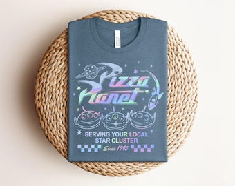 Pastel Pizza Planet Shirt Toy Story Alien Tee Serving Your Local Star Cluster Tshirt Disney Trip 2026 Family Vacation Matching Shirts