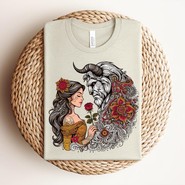 Beauty And The Beast Shirt Belle Beast Tee Disney Trip 2026 Family Vacation Group Matching Shirts Baby Blue Tee