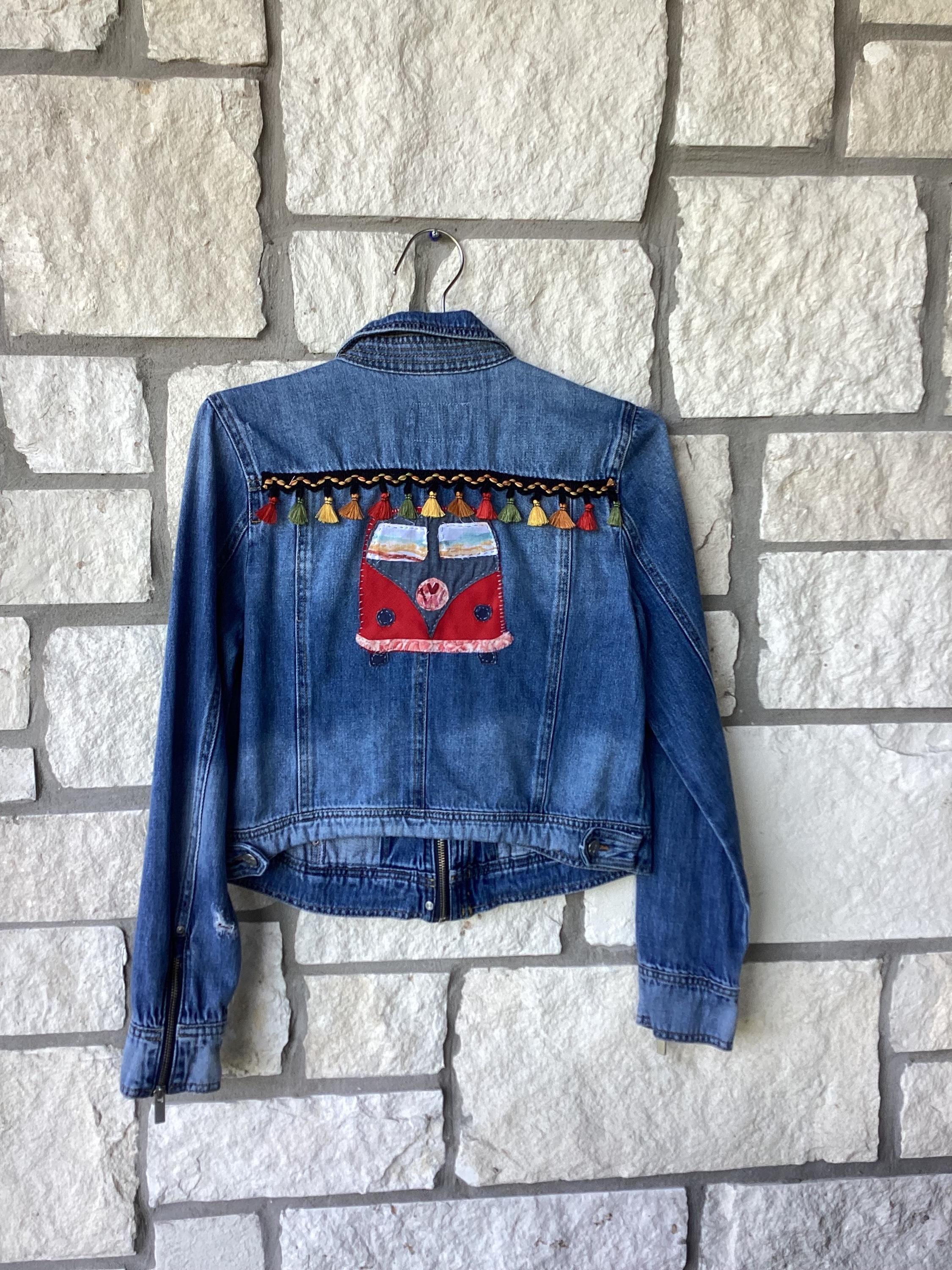 Simpson denim jacket - Etsy 日本
