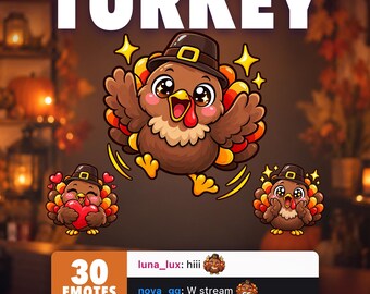 トルコのTwitchエモート（Discord用）｜サブスクライバーバッジとチャンネルポイント付き30個パック