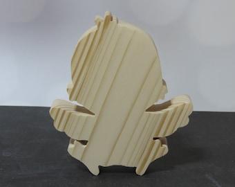 unfinished wood Easter chick , wooden Easter chick cutout, wooden Easter tier tray cutouts, DIY Easter tier tray, Unfinished Easter decor