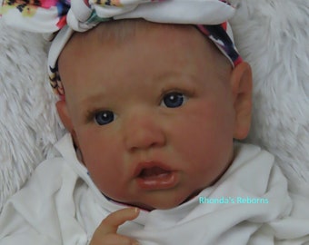 Reborn Baby Saskia, Reborn Baby Garçon ou Fille, Poupée Reborn personnalisée, Poupée Reborn, Bébés Reborn