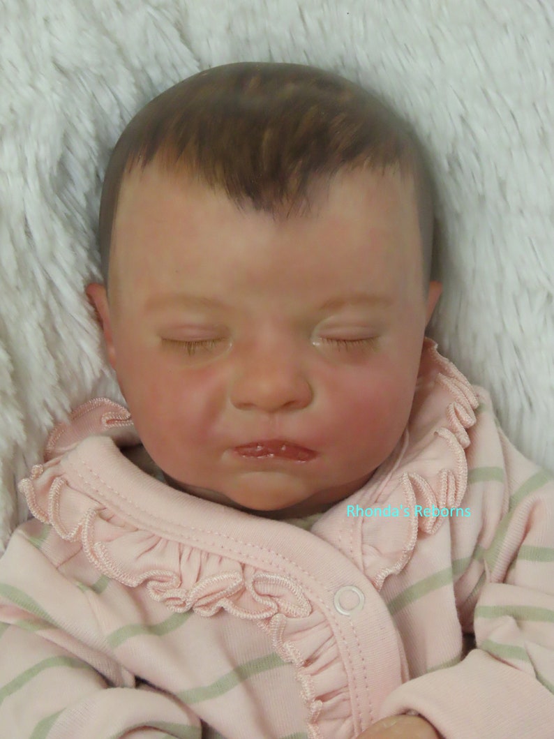 Reborn Baby Alyssa Asleep Ready to Ship Boy or Girl Etsy