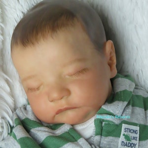 Custom Reborn Babies. Levi Reborn Baby Boy or Girl. Reborn Baby Doll made from the Levi kit by Bonnie Brown, 19 inch newborn doll