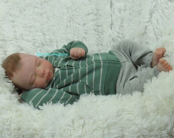 Reborn Baby, Bryson Asleep, Ready to Ship, Boy or Girl, Authentic Reborn Babies, Reborn Doll,  Lifelike Baby Doll