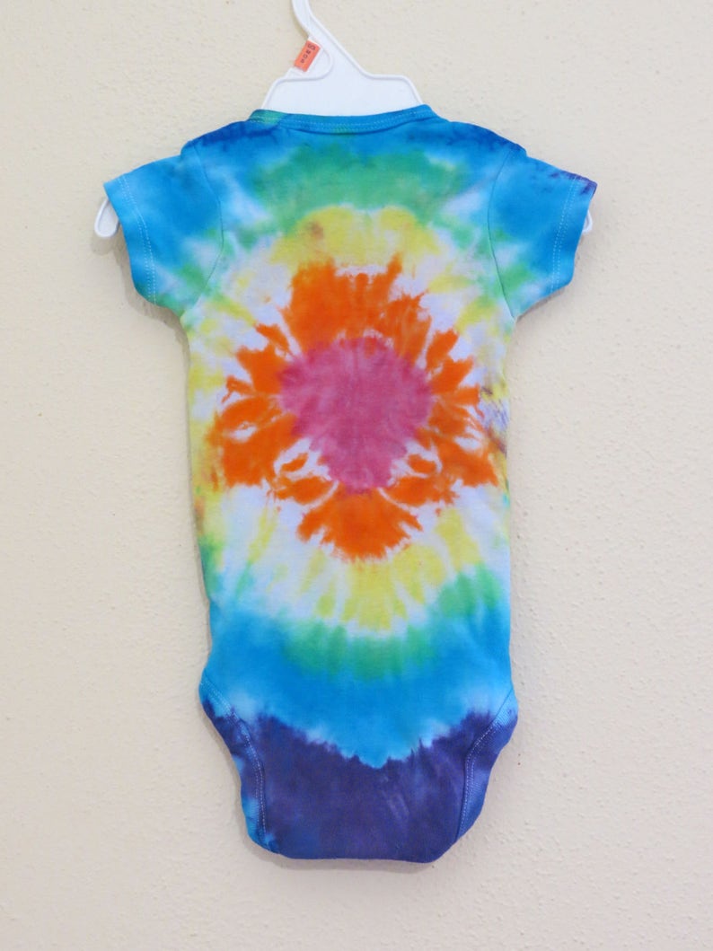 Tie Dye ONESIE ONESIES® brand Body Suit Rainbow Infant Etsy
