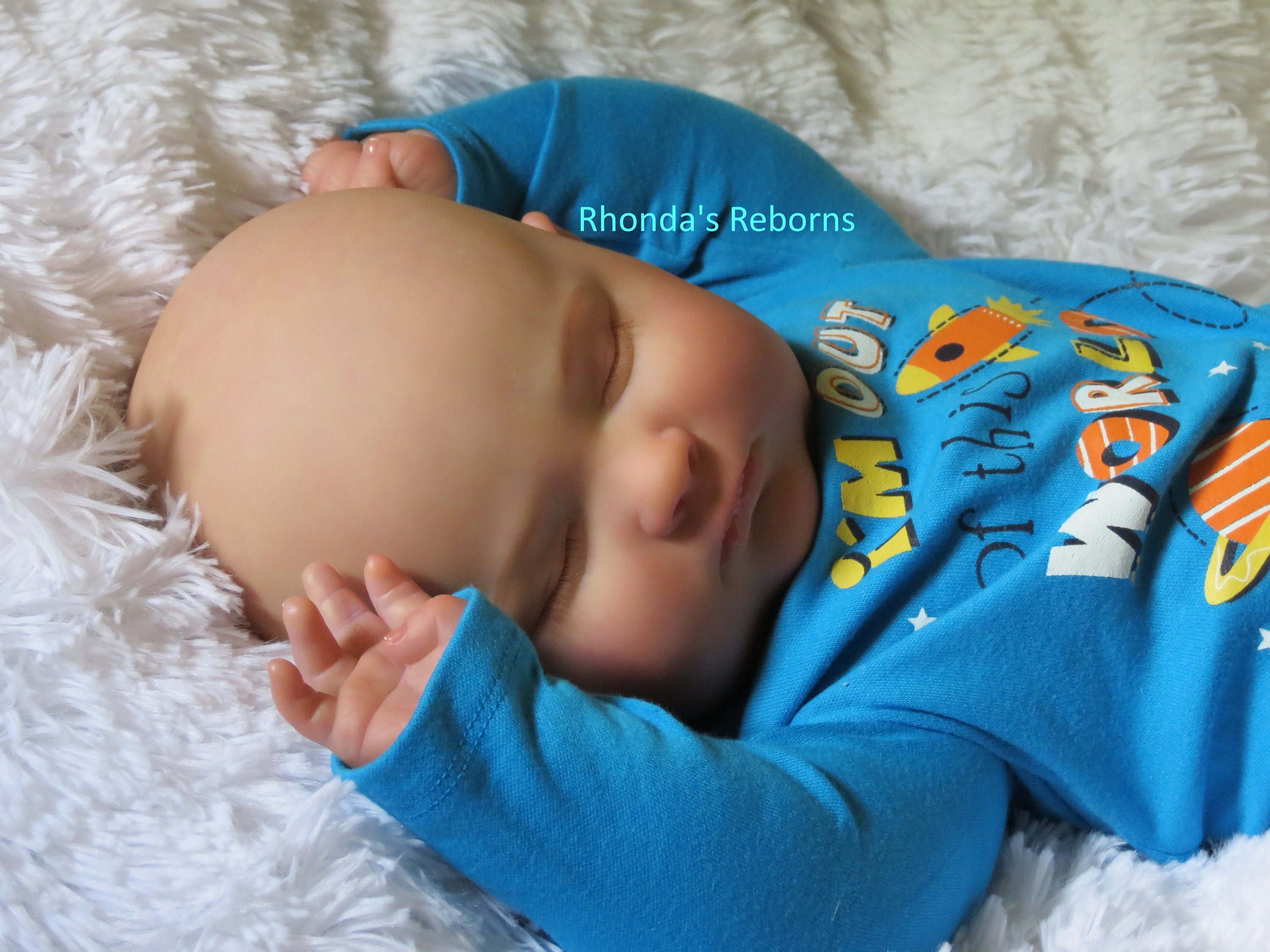 Bebê Reborn Joseph Asleep menino