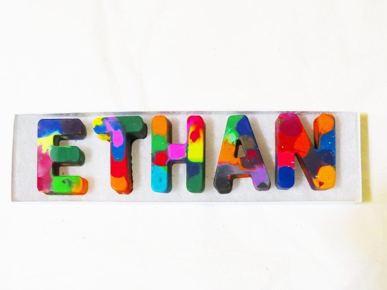 Name Crayons, Fast Ship, Rainbow Crayons, Personalized Crayons, Personalized Name Crayons image 3