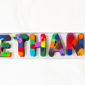 Kid's Christmas Gift, Name Crayons for Kids, Crayon Name, Rainbow Crayons, Personalized Crayons, Name Crayons, Crayon