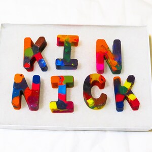Name Crayons, Fast Ship, Rainbow Crayons, Personalized Crayons, Personalized Name Crayons image 7