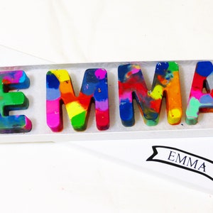 Name Crayons, Fast Ship, Rainbow Crayons, Personalized Crayons, Personalized Name Crayons