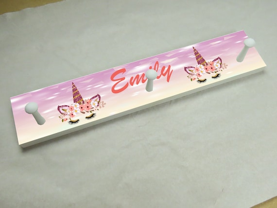 Kids Coat Rack, Personalized Coat Rack, Girls Coat Rack, Towel