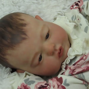 Custom Reborn Babies. Tessa Awake Reborn Baby Boy or Girl. Reborn Baby Doll made from the Tessa Awake kit, 19.5 inch newborn doll