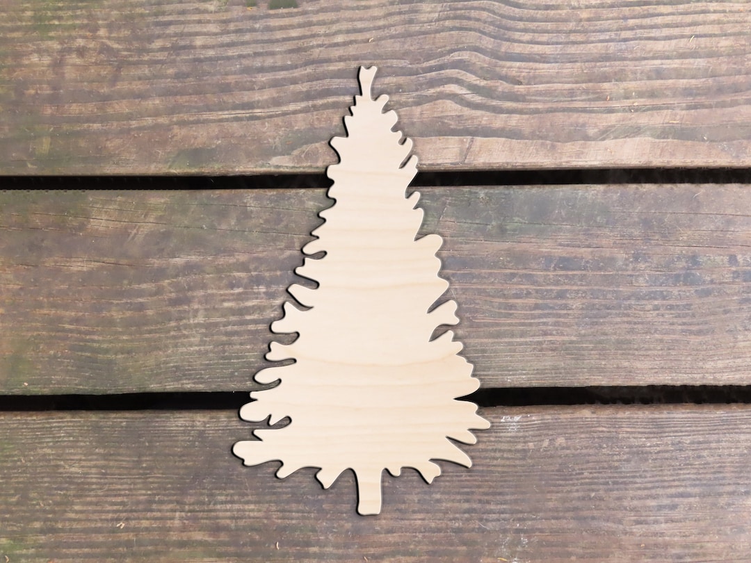 Wood Christmas Tree Cutout, Wooden Tree Cutout, Christmas Cutout, Wood
