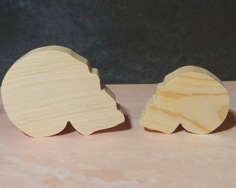 unfinished wood skull cutout, standing wooden skull shape, unfinished wood Halloween cutout, wood shape, skull wood blank, wooden skeleton