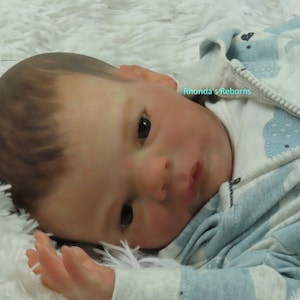 Reborn Doll, Charles Awake, Custom Reborn Baby Boy or Girl, Reborn Babies