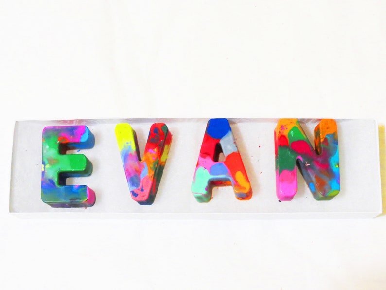 Name Crayons, Fast Ship, Rainbow Crayons, Personalized Crayons, Personalized Name Crayons image 2