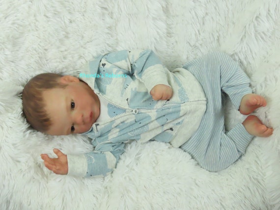 Reborn Doll, Charles Awake, Custom Reborn Baby Boy or Girl, Reborn