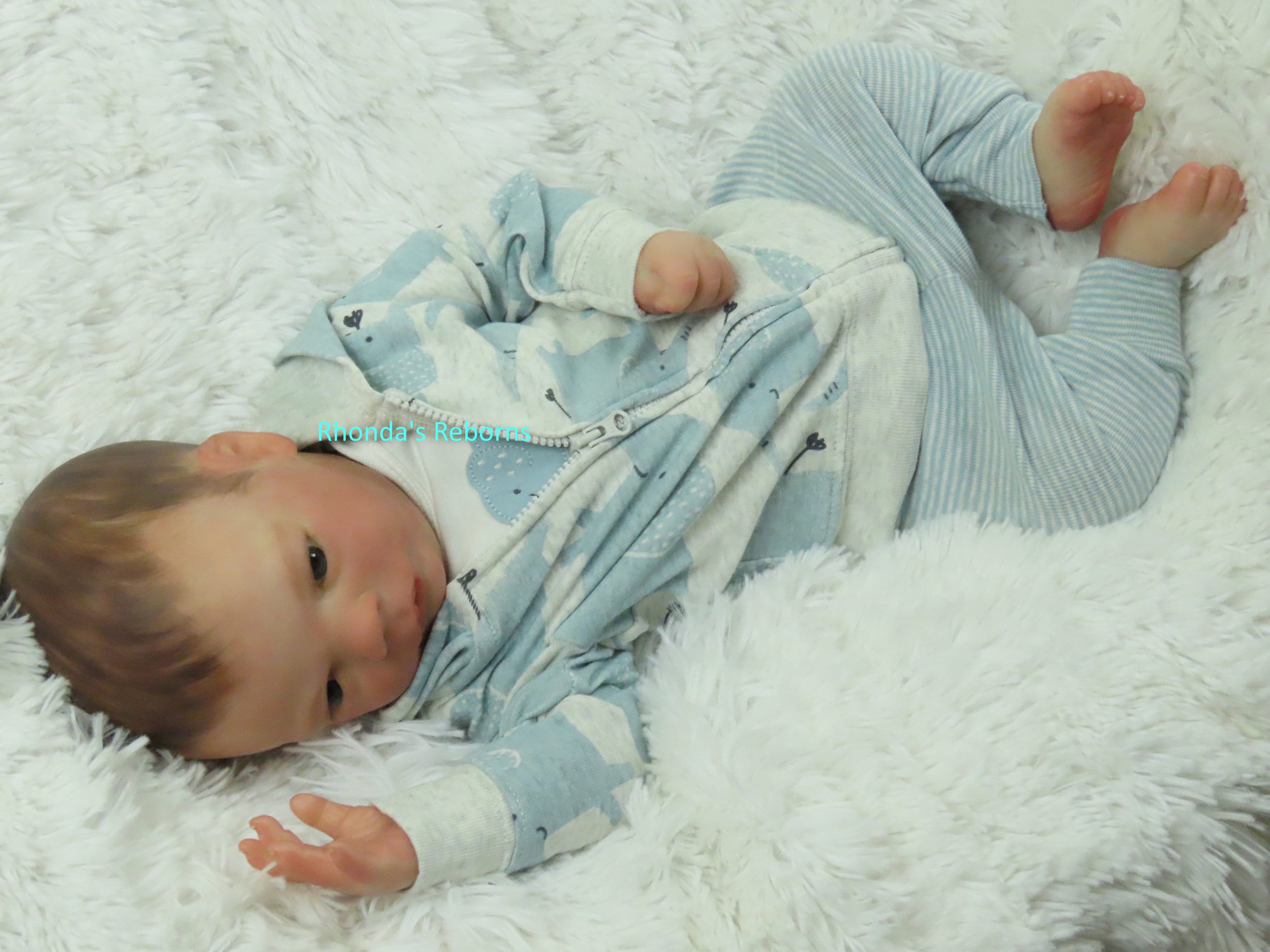 Reborn Doll, Charles Awake, Custom Reborn Baby Boy or Girl, Reborn