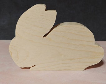 unfinished wood Easter bunny, wooden Easter bunny, wooden Easter tier tray cutouts, DIY Easter tier tray, Unfinished Easter decor