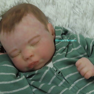 Reborn Babies, Reborn Doll, Bryson Asleep, Custom Reborn Baby Boy or Girl, Authentic Reborn Baby Doll