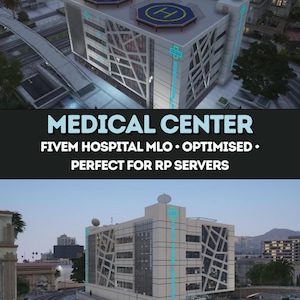 FiveM Medical Center MLO – Fully Optimized EMS & Hospital Roleplay Map