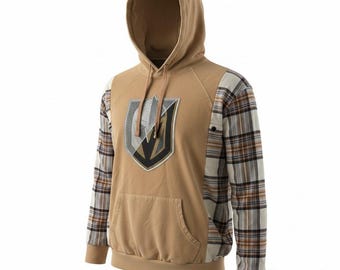 Vegas Golden Knights Custom Flannel Hoodie XXL