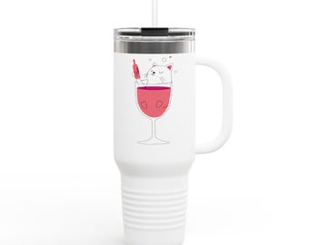 Taza de viaje con aislamiento, 40 oz