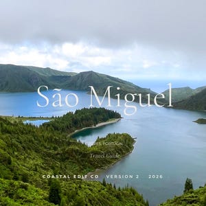 São Miguel Azores Travel Guide | 5-Day Itinerary, Map, Hot Springs (Digital Download)