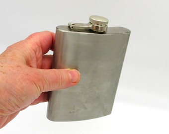 Pocket Flask Stainless Steel 8 oz Drinkware Barware