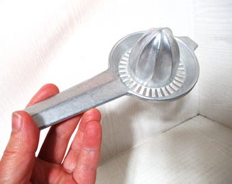 Vintage Aluminum Hand Juicer Orange Citrus Primitive Foley Minneapolis Minnesota