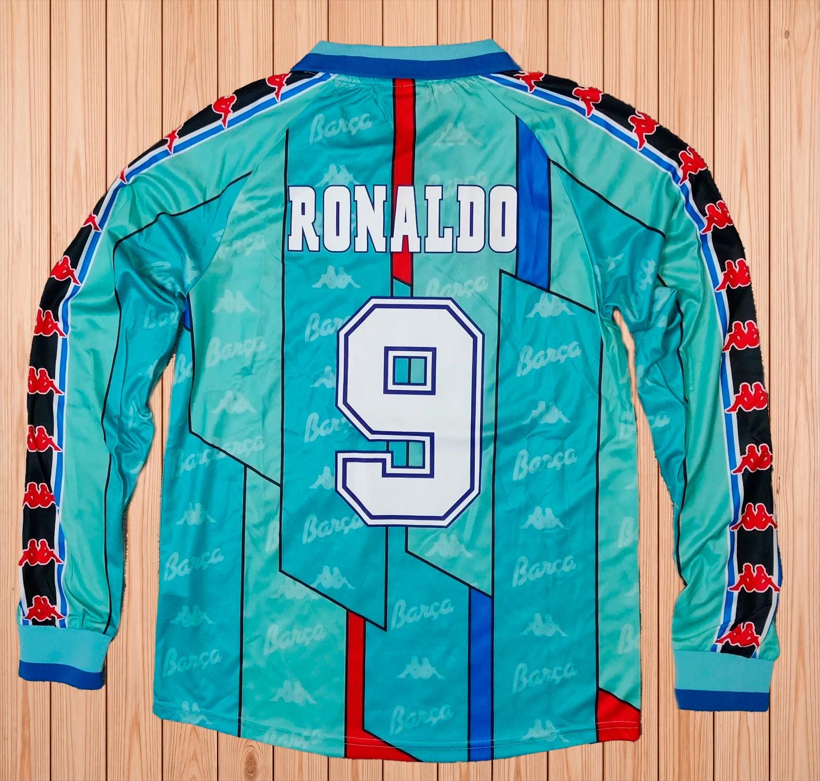 Retro Barcelona Jersey Messi - Etsy