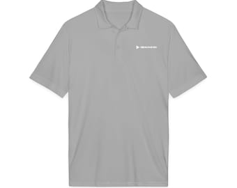 Leistung Polo-Shirt | Gesticktes Brustlogo aus leichtem Polyester
