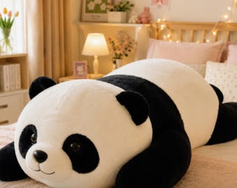 Giant Panda Plush Toy Soft Stuffed Animal Pillow Cute Kids Sleeping Gift