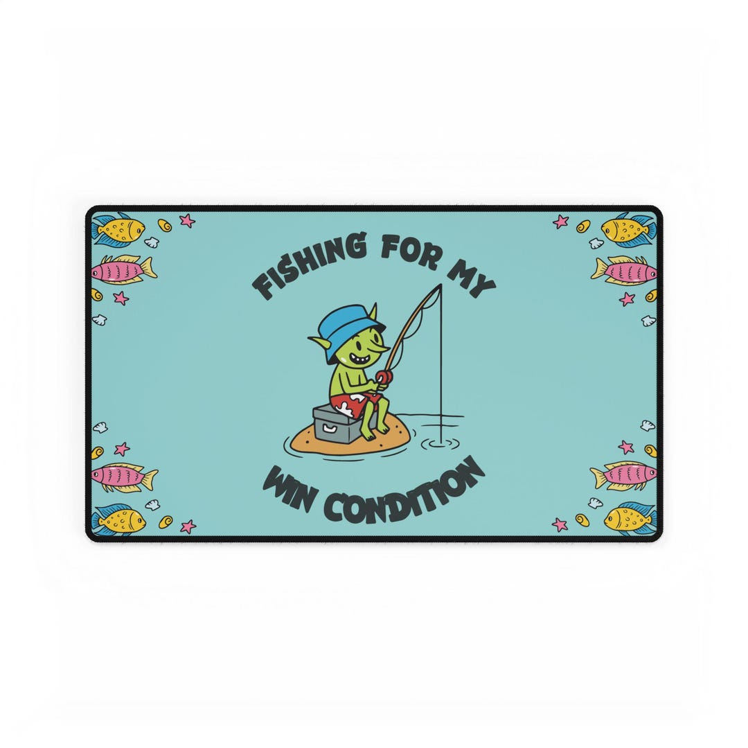 GONE FISHING - PLAYMAT - Etsy