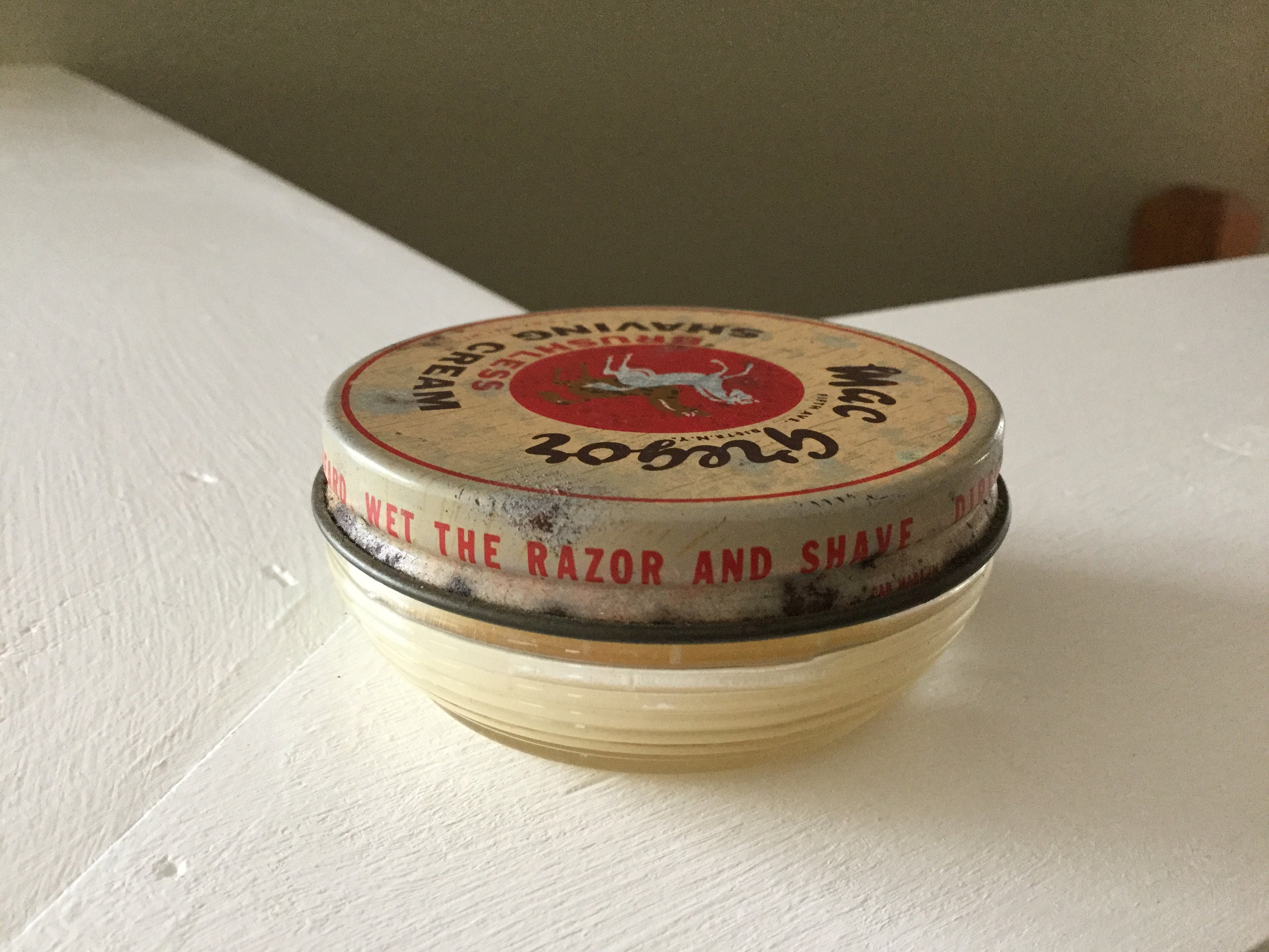 MacGregor shaving cream jar Etsy