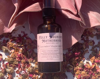 Magnesium Oil Spray for Sleep and Stress Relief | Lavender Magnesium Spray for Anxiety, Hormone Support and Relaxation for Moms