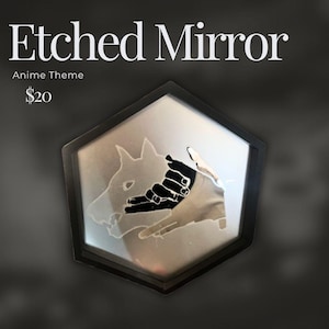 Dragon Etched Mirror - Etsy