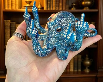 小さな革のタコの触手 - Etsy 日本