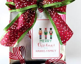 Nutcracker Christmas Gift Tag |School Gift Tag | Holiday Gift Tag | Printable Gift Tag |Kids Christmas Gift Tag