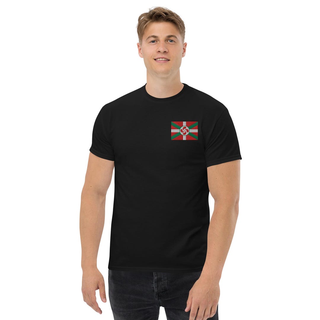 Basque Pride Aupa Euskadi T-shirt, Basque Country Lauburu Tee, Basque Gift, Euskal ...