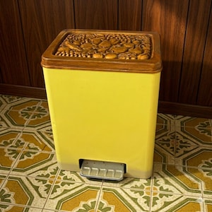 Cheinco Trash Can - Etsy