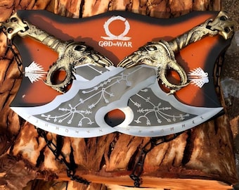 God of War Kratos Blades of Chaos Stainless steel Metal Blades Replica gift for boyfriend