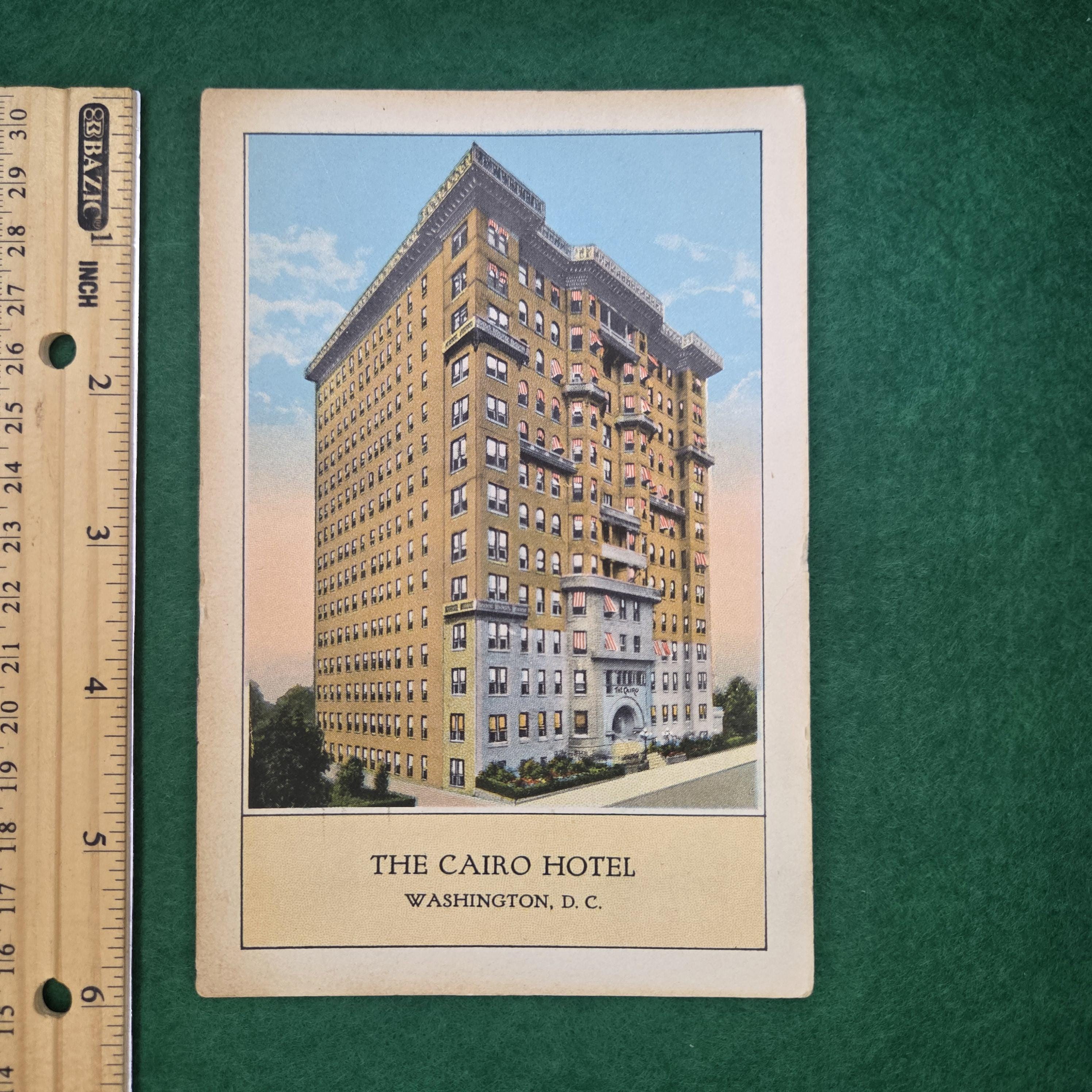 Vintage Hotel Pamphlet - Etsy