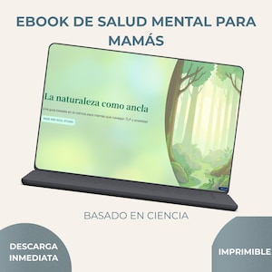 E-bok om mental hälsa för mammor: Nature Anchor-guide för borderline personlighetsstörning och ångest (digital nedladdning)