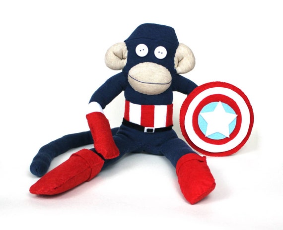 captain america cuddly toy