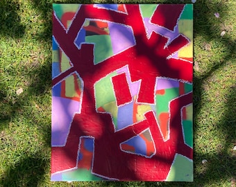 Técnica mixta sobre lienzo - obra original